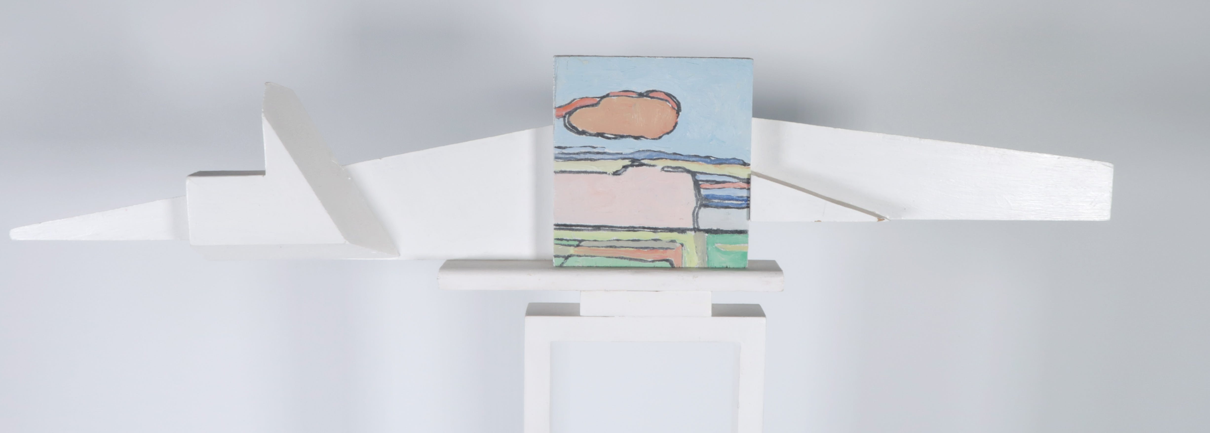 Paul Overhaus - Object, Acryl en olieverf op hout, WAD VI  kopen? Bied vanaf 80!