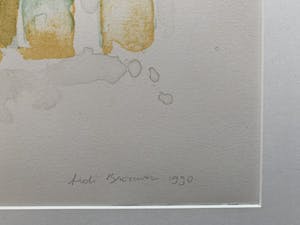 Ardi Brouwer - kleurenlitho - 'Toren III' - 1990 (Kleine oplage) kopen? Bied vanaf 70!