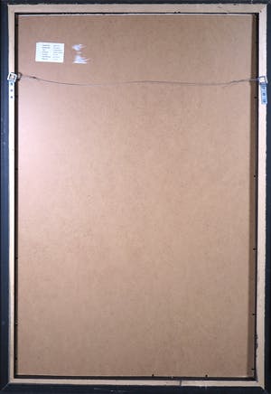 Wijm Bos - Acryl op paneel, Landschap 2 - Ingelijst (Groot) kopen? Bied vanaf 70!