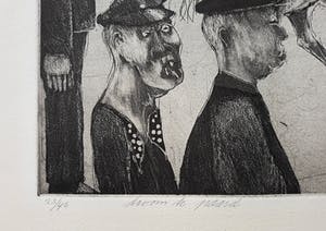 Wim Worm - Droom te paard, ets kopen? Bied vanaf 40!