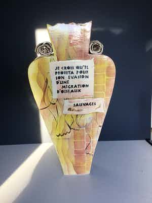 Niet of onleesbaar gesigneerd - “Steengoed” gebakken vaas verkocht voor € 1!