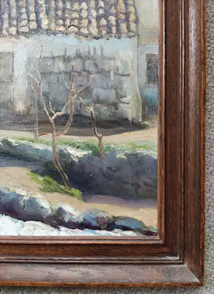 Johannes Graadt van Roggen - Zuid-Europees dorpsgezicht kopen? Bied vanaf 575!