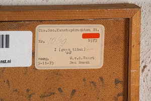 Wim Voort - I - 1973 - olieverf op hardboard - BKR Den Bosch kopen? Bied vanaf 20!
