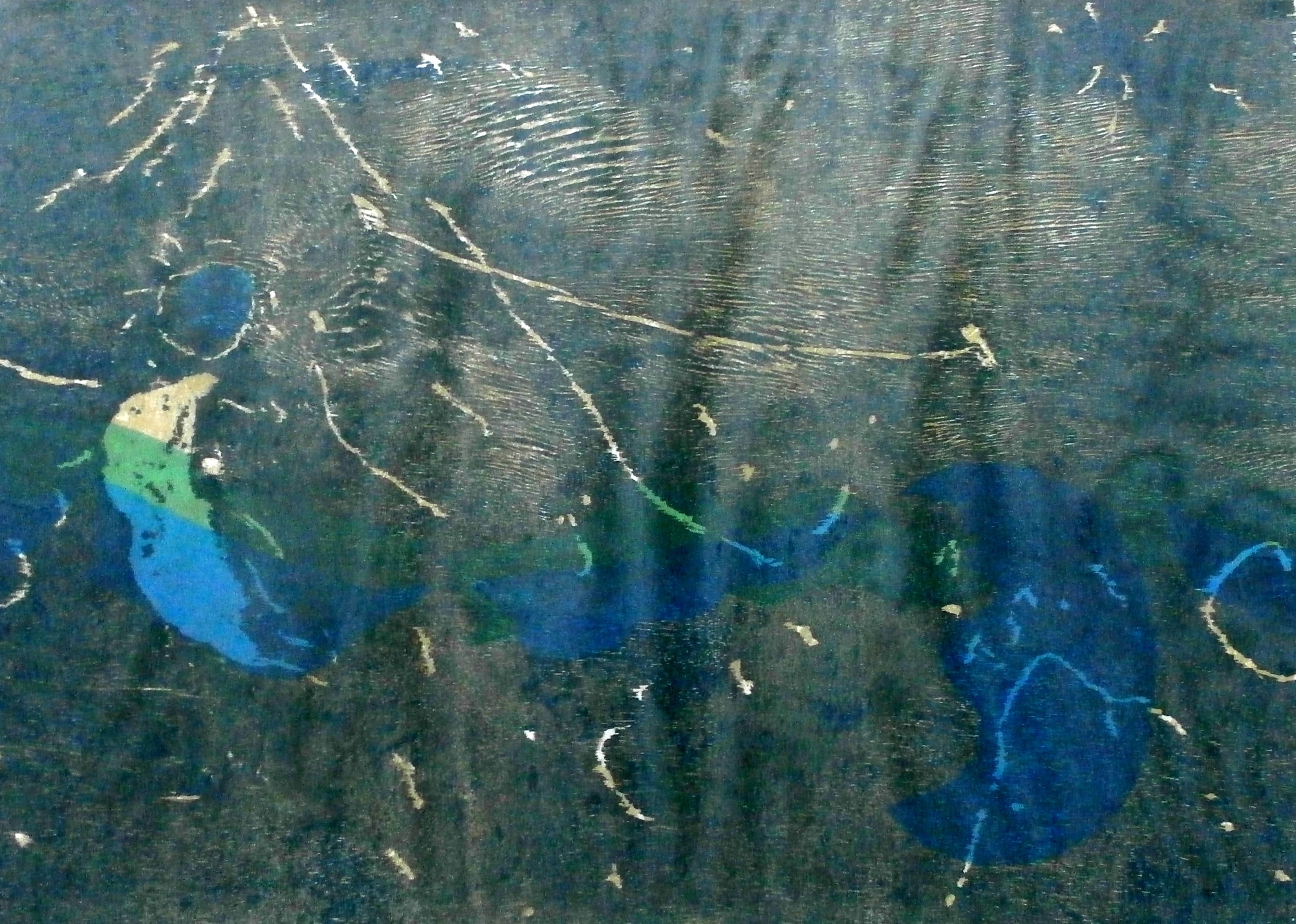 Jef Diederen - houtsnede: Lune de Provence - 1987 verkocht voor € 80!