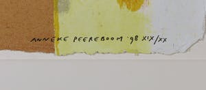 Anneke Peereboom - Zeefdruk, Luce del Giorno kopen? Bied vanaf 1!