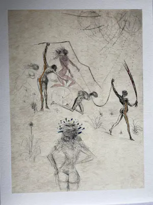 Salvador Dali - 12 stuks litho Venus aux Fourrures kopen? Bied vanaf 185!