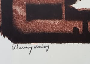 Wim Motz - litho - 1956 kopen? Bied vanaf 35!