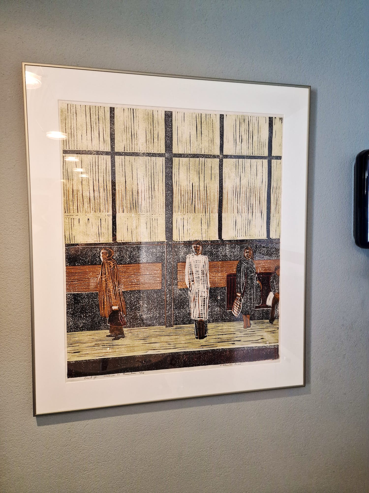 Piet Lont - Station te Haarlem (1978) verkocht voor € 120!