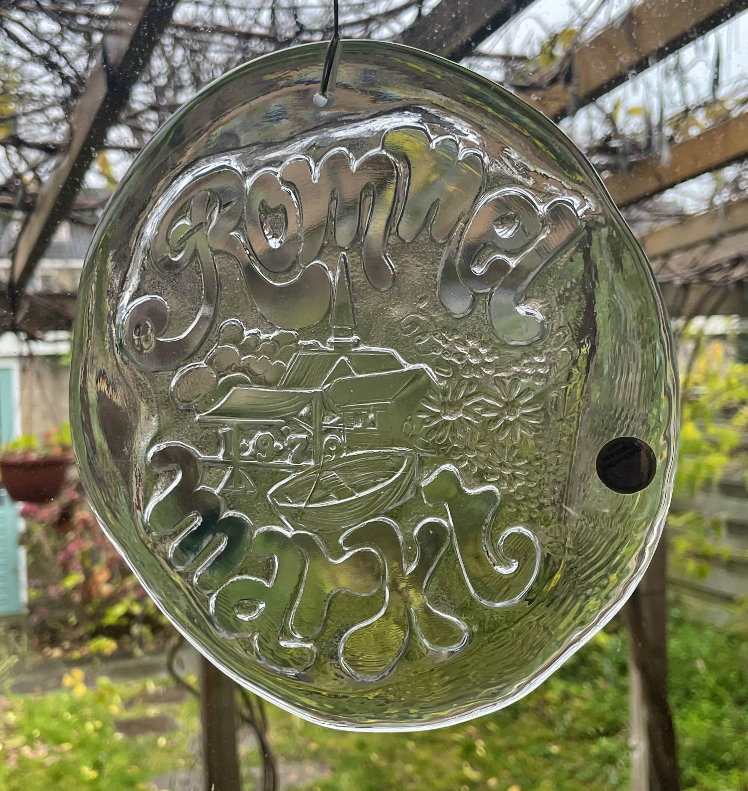 Royal Leerdam - Glazen Raamhanger “Rommelmarkt 1979” kopen? Bied vanaf 38!