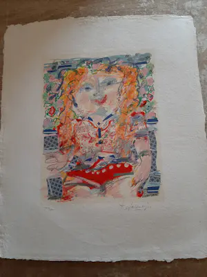 Kees Salentijn - Zeefdruk, Nina de Vacaciones kopen? Bied vanaf 35!