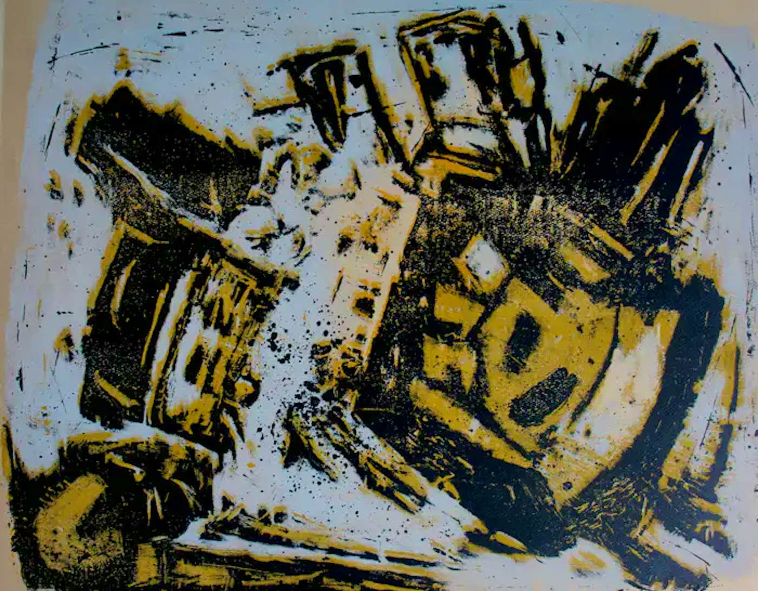 Wim Motz - Litho: zonnetekens - 1960 kopen? Bied vanaf 45!