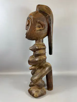 Baule - 220917 - African Fang statue - Gabon. kopen? Bied vanaf 45!