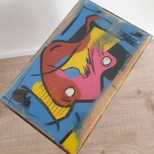 Christian van Hedel - Art Block S Blauw epoxy kopen? Bied vanaf 25!