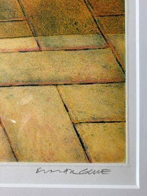 Elmar Gille - Ets, Epiloog - La Nostalgia Ingelijst (Groot) kopen? Bied vanaf 130!