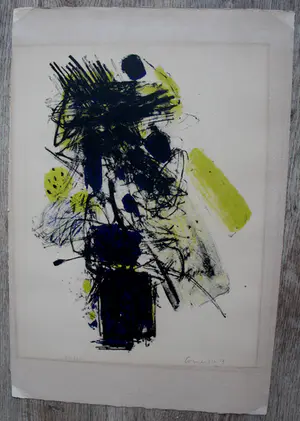 Corneille - Litho: Abstracte compositie kopen? Bied vanaf 399!