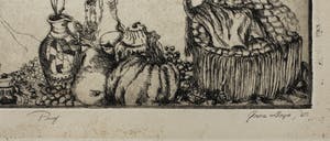 Niet of onleesbaar gesigneerd - ets - 1965 - Paul R. Olson Art Gallery (USA) kopen? Bied vanaf 1!