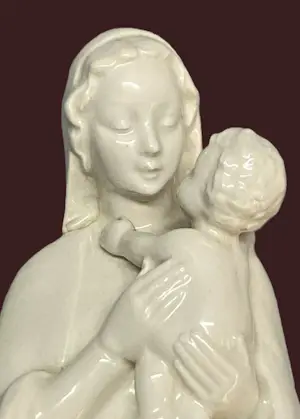 Porzellanfabrik W. Goebel - Goebel Madonna (HM 136) – Gesigneerd door R. Unger – Sacrart – Wit Glazuur kopen? Bied vanaf 45!