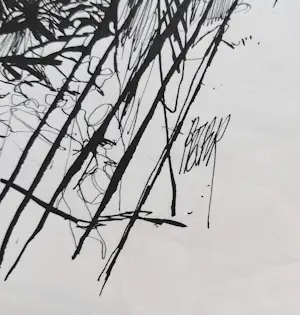 Peter van Straaten - Klein verlangen, originele gesigneerde tekening kopen? Bied vanaf 195!