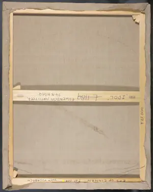 Yoka Voorbach - Ets op linnen, Idol (Groot) kopen? Bied vanaf 70!