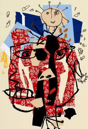 Kees Salentijn - zeefdruk -1997 kopen? Bied vanaf 49!