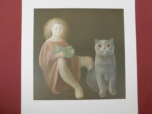Leonor Fini - La Fille et le Chat kopen? Bied vanaf 45!