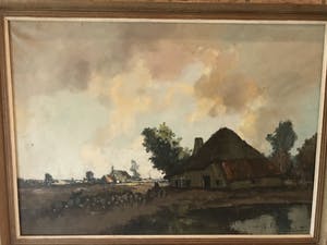 Henri Joseph Pauwels - Landschap met boerderij kopen? Bied vanaf 50!