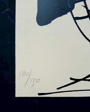 Antonio Saura - Triptico de Amsterdam, zeefdruk kopen? Bied vanaf 195!