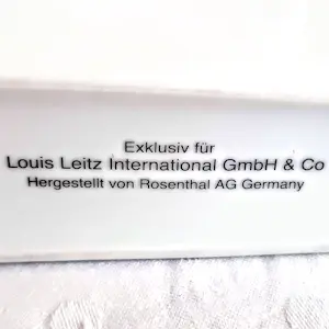 Rosenthal - Rarität 3 Porzellan Vasen LEITZ-ORDNER Exklusiv für die Firma LEITZ 1996 kaufen? Bieten Sie von 120!