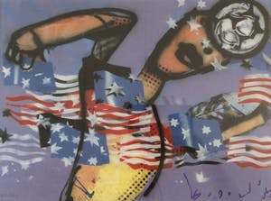 Herman Brood - Zeefdruk, Football Fantasy kopen? Bied vanaf 10!