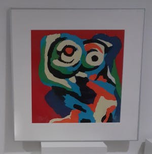 Karel Appel - Leef met mij (subliem gelijst) kopen? Bied vanaf 1250!