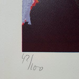 Karel Appel - Saturday, zeefdruk (groot) kopen? Bied vanaf 300!