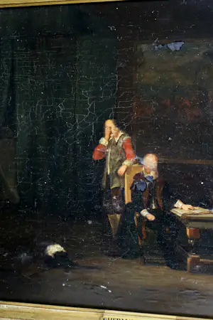 Herman ten Kate - Tischszene kopen? Bied vanaf 20!