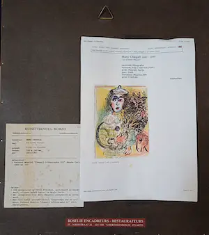 Marc Chagall - Le clown fleuri kopen? Bied vanaf 200!