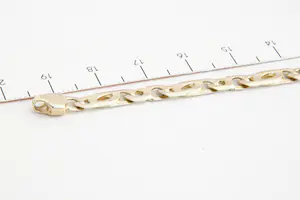 121 -  14 karaats geel-gouden armband - anker / marine schakel - gekeurd kopen? Bied vanaf 280!