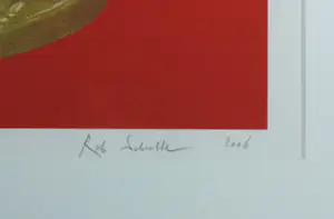 Rob Scholte - Zeefdruk op papier, Waarom zal ik zingen - Ingelijst kopen? Bied vanaf 100!