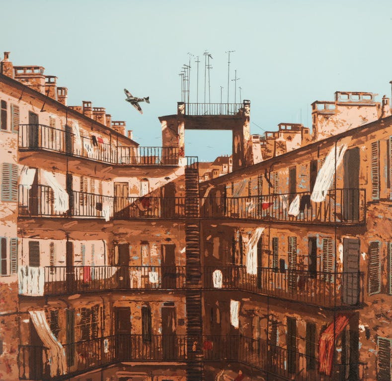 Antonio Saliola - Antonio Saliola: Litho, Ferragosto verkocht voor € 35!