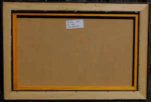 Sven Hoekstra - Ingelijste olieverf op paneel: 'Wachten' - 2009 kopen? Bied vanaf 1000!