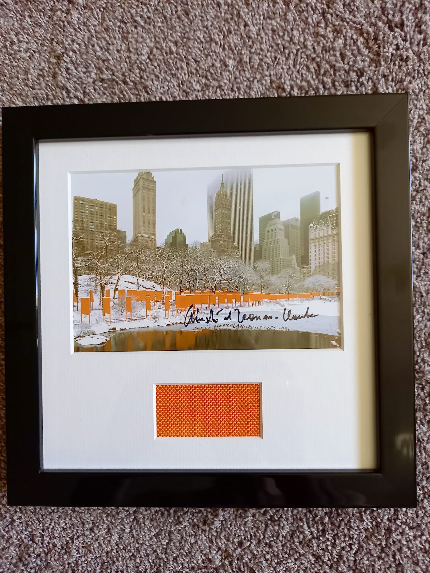 Christo - & Jeanne-Claude The Gates, Central Park, New York City verkocht voor € 119!