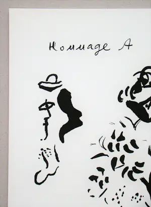 Marc Chagall - Eerbetoon aan San Lazzaro - 1975 - Originele lithografie - Moulot kopen? Bied vanaf 100!