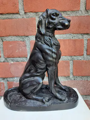 Niet of onleesbaar gesigneerd - Hond in brons kopen? Bied vanaf 1!