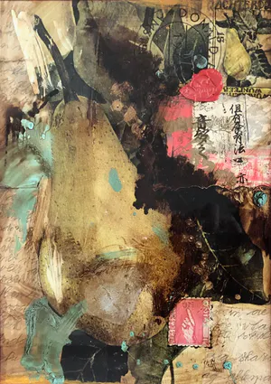 Frits Jansen - "Compositie met Peer en Lakstempel" kopen? Bied vanaf 200!