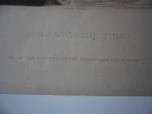 James Clarke Hook - Litho. Titel, "Home with the Tide kopen? Bied vanaf 15!