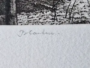 Hans Blanken - Sfeervolle nacht ETS "Pieter de Flapper" zeer kleine oplage (20) - potloodgesign kopen? Bied vanaf 141!