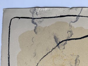 Mark Brusse - kleurenzeefdruk - 'De rode kom' - 1995 (Zie conditie) kopen? Bied vanaf 1!