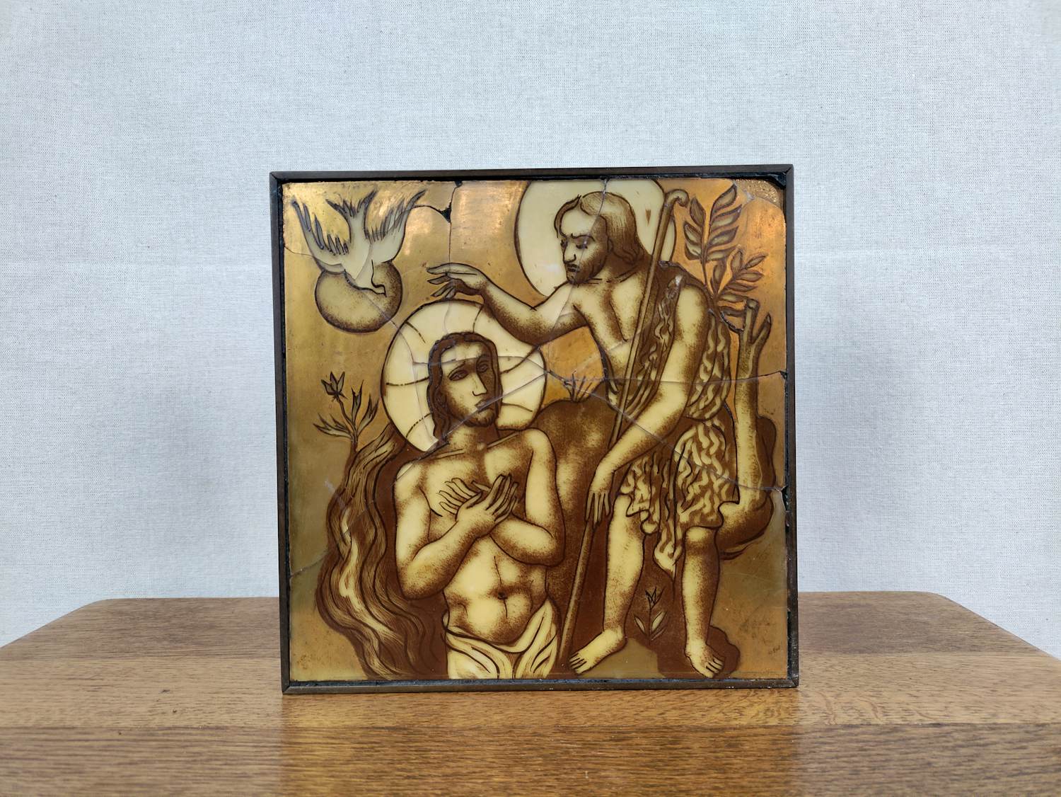 Charles Eyck - Jezus dopen Johannes de Doper kopen? Bied vanaf 75!