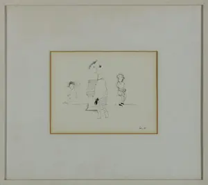 Coen Hennipman - Lot van 10 pentekeningen op papier kopen? Bied vanaf 20!