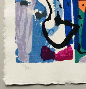 Corneille - kleurrijke zeefdruk - 1991 kopen? Bied vanaf 150!