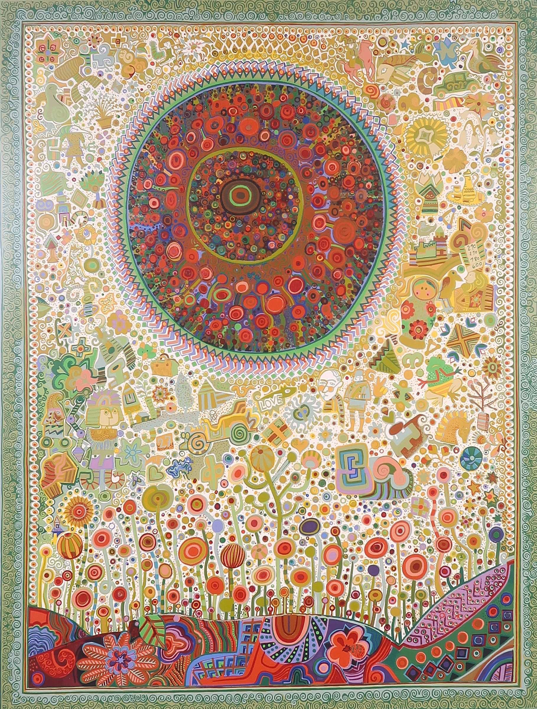 Juan Romero - Zeefdruk, Buenos Dias - Ingelijst (Groot) kopen? Bied vanaf 1!