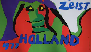 Karel Appel - Tentoonstellingsaffiche Museum Slot Zeist kopen? Bied vanaf 125!