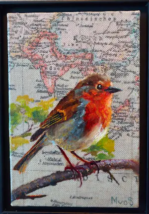 Marian van der Sanden - Roodborstje kopen? Bied vanaf 139!